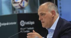 Tebas se defiende y señala al Real Madrid: "LaLiga se ha personado en casos de racismo a Vinícius y su club no lo ha hecho"