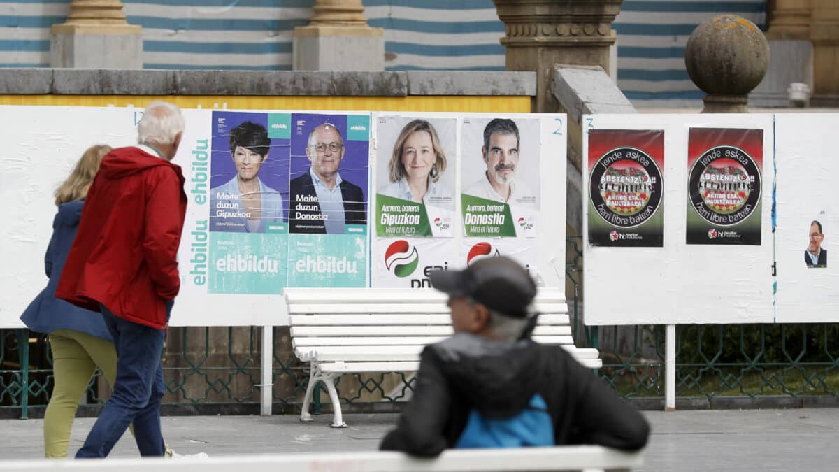 Bildu duplica hoy el apoyo que tuvo HB en los municipios con expresos de ETA en listas