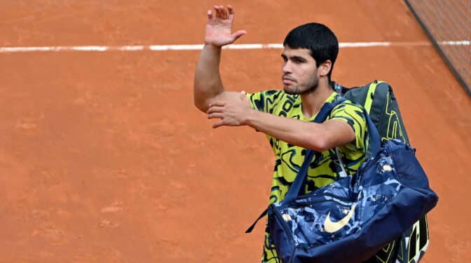Carlos Alcaraz cae ante el húngaro Fabian Marozsan en el Masters de Roma