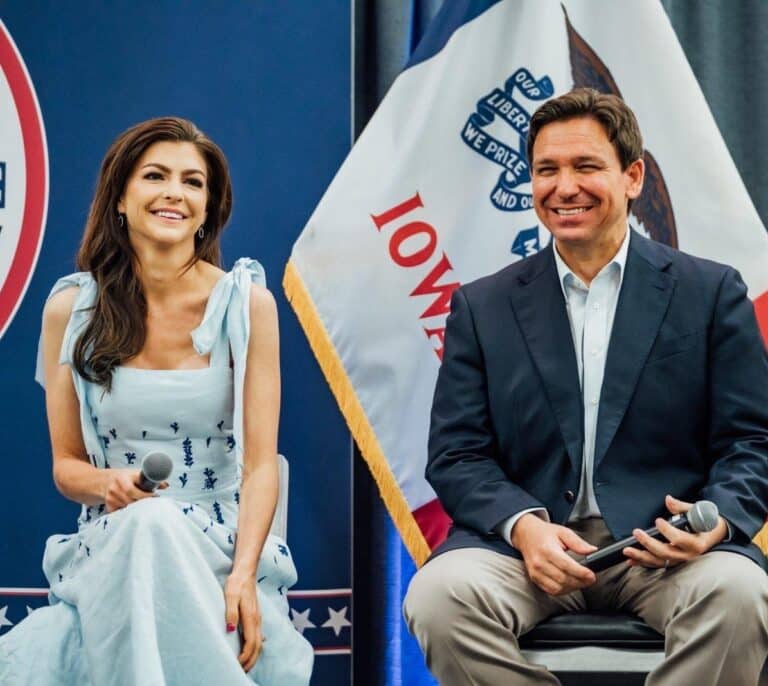 Los DeSantis, una pareja ultraconservadora para frenar a Trump