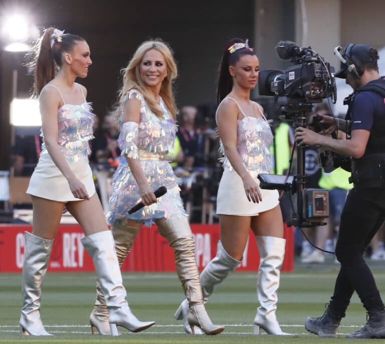 Marta Sánchez habla por primera vez tras los abucheos que recibió al cantar el himno de España en la final de la Copa del Rey