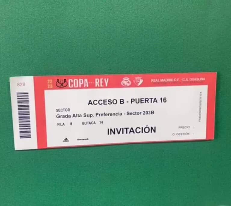 La Guardia Civil alerta de la venta de entradas falsas para la final de la Copa del Rey de fútbol