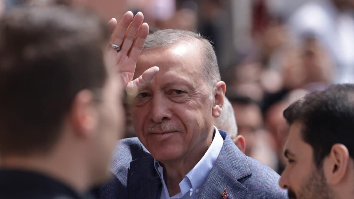 El presidente de Turquía, Recep Tayyip Erdogan, en Estambul