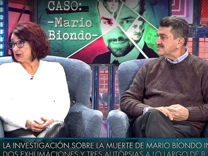 Los padres de Mario Biondo en Telecinco