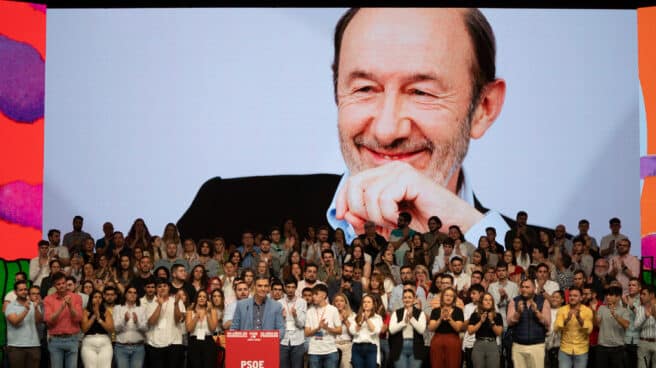 Homenaje del PSOE a Rubalcaba
