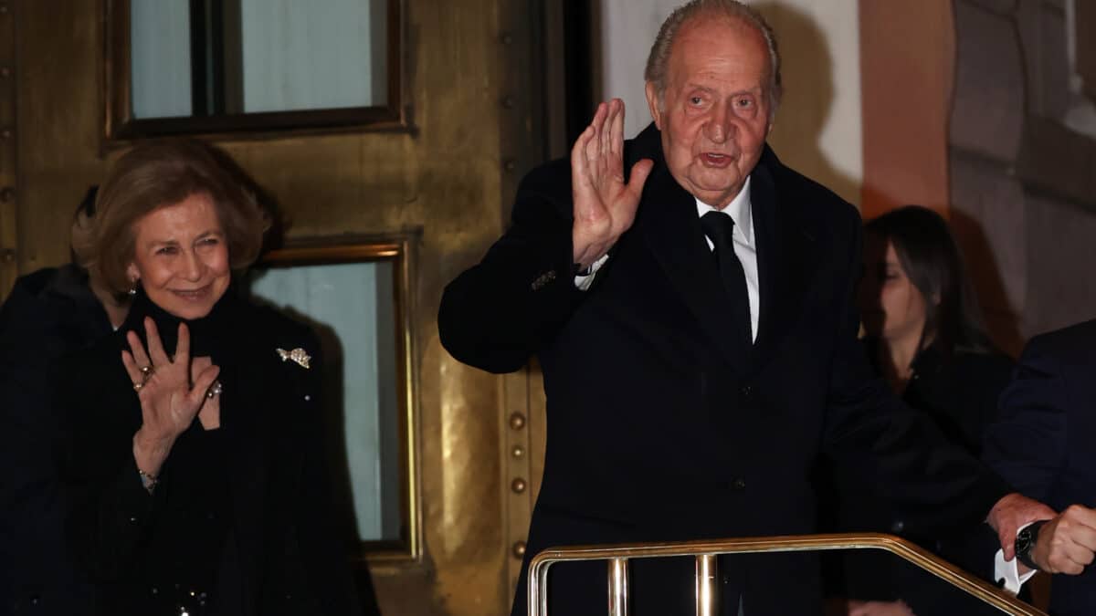 La reina Sofía y el rey Juan Carlos en una de sus últimas fotos juntos