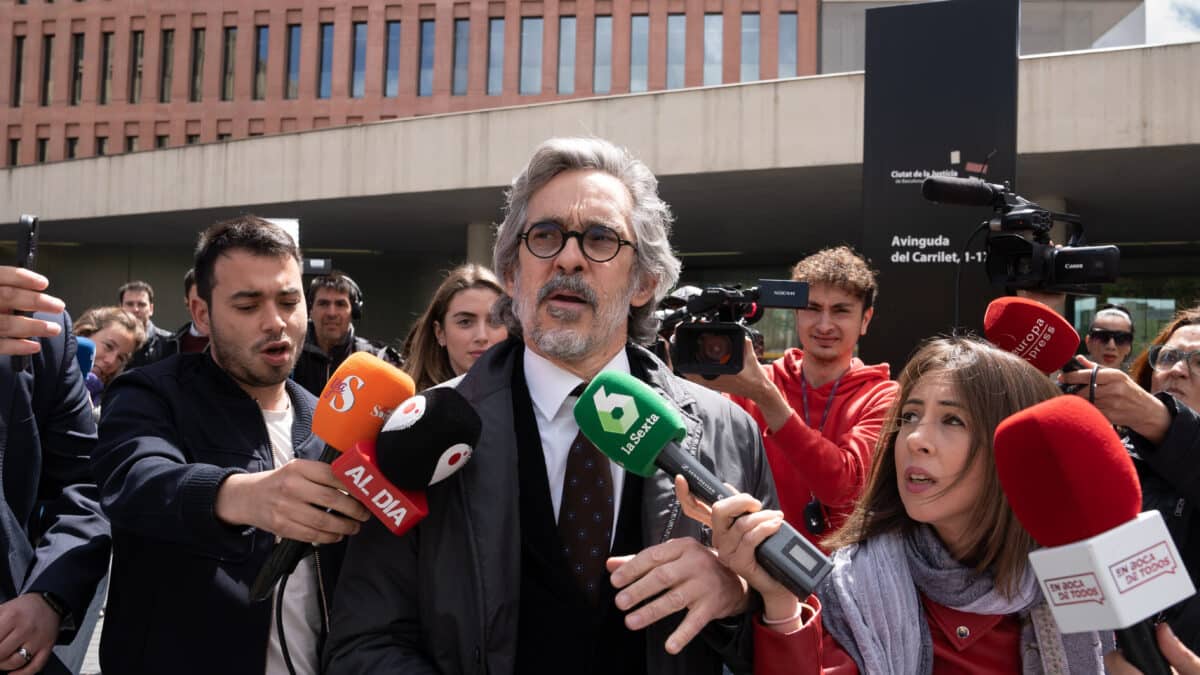 El abogado de Dani Alves, Cristóbal Martell ofrece declaraciones a los medios