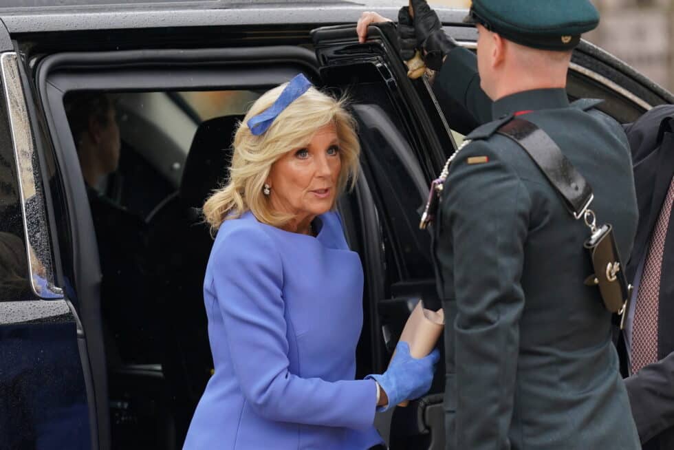 Jill Biden ha acudido sola, sin el presidente de los Estados Unidos