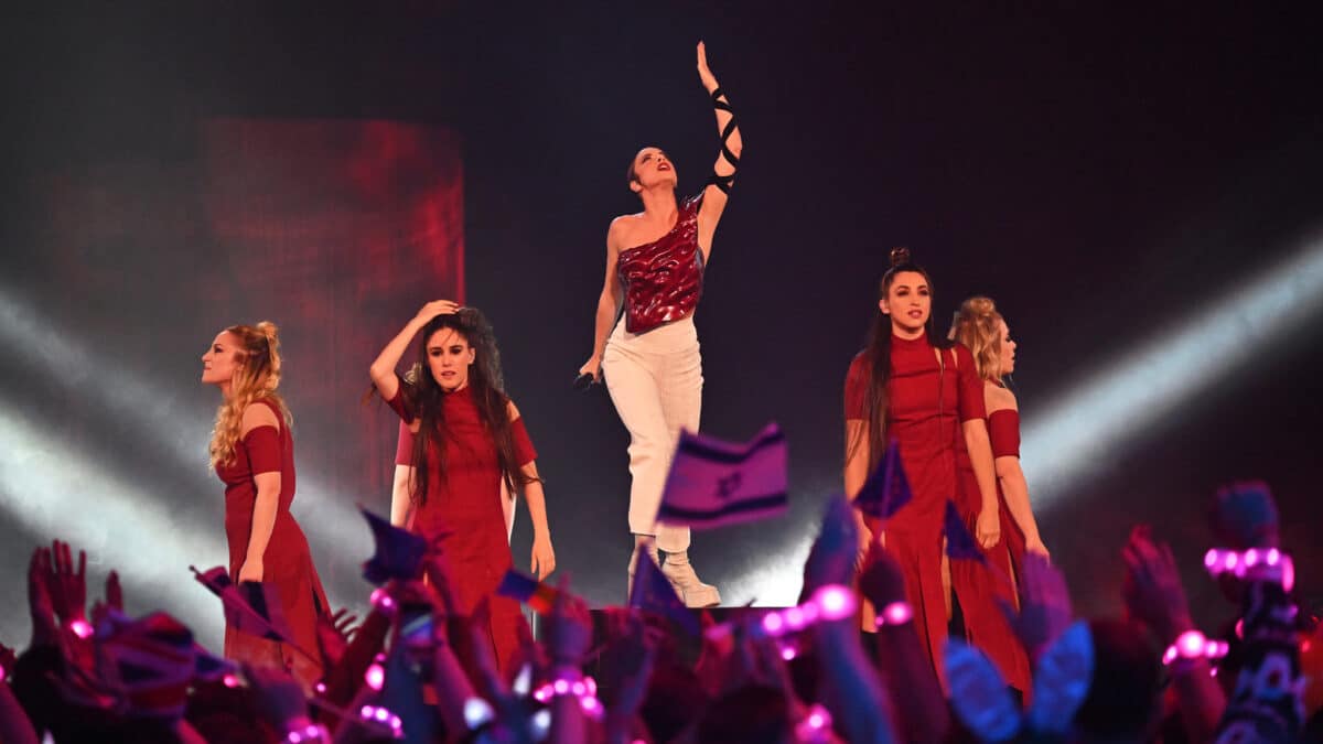 Blanca Paloma actúa en la gran final de Eurovisión 2023