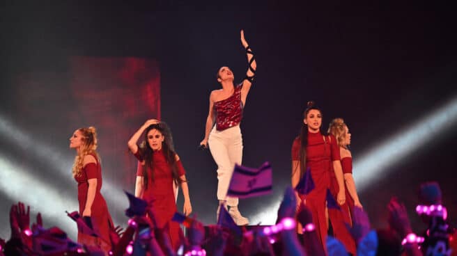 Blanca Paloma actúa en la gran final de Eurovisión 2023