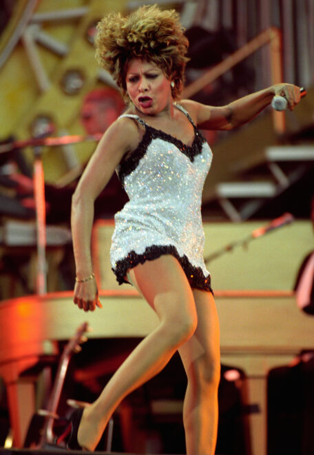 Tina durante su tour de 1996