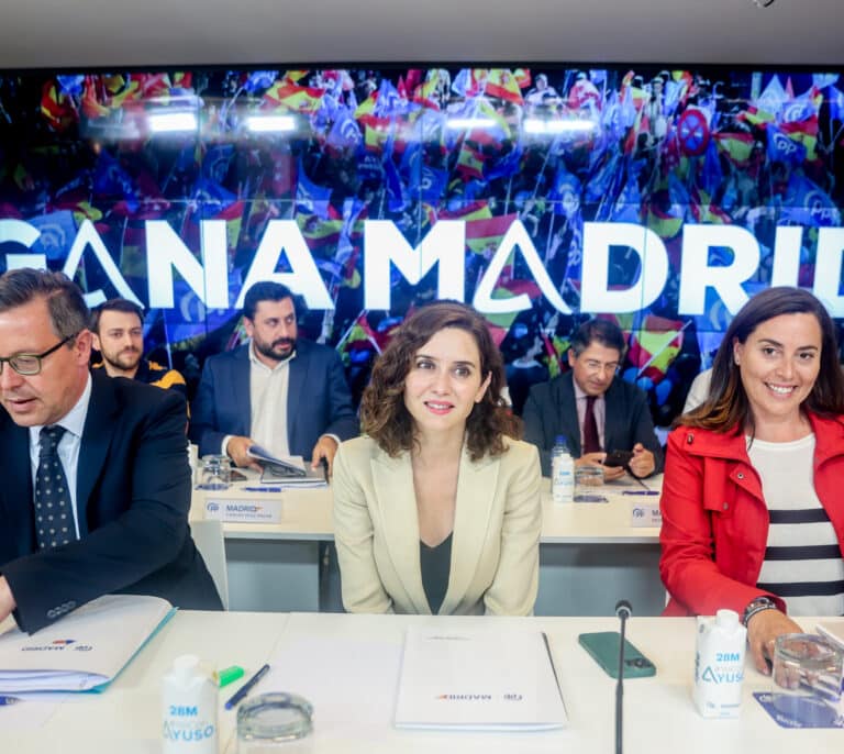 Ayuso pide una alta participación para las generales: "Ya tenemos La Liga, queremos ganar la Champions"