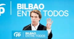 Aznar advierte de que el próximo pago de Sánchez a Bildu será "una suelta general de presos"