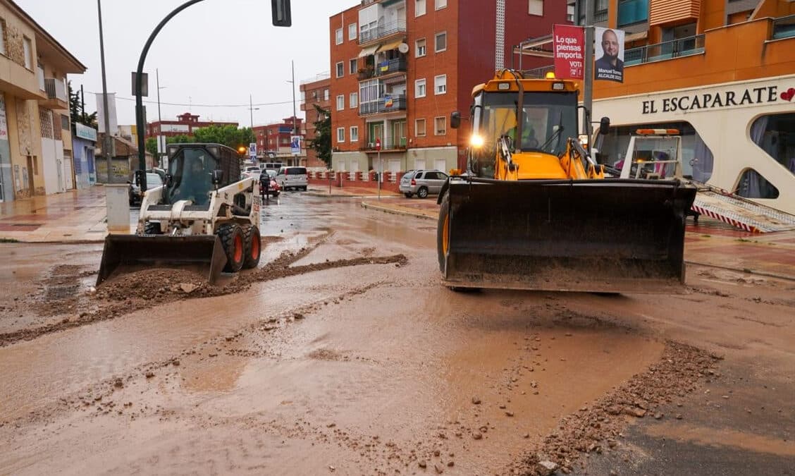 Alerta roja en Cartagena y Mazarrón por fuertes precipitaciones