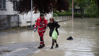 Las inundaciones en Italia causan cinco muertos, miles de evacuados y varios desaparecidos
