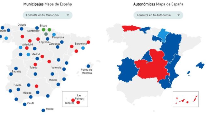 graficos elecciones municipales 28M Resultados elecciones municipales 28-M.