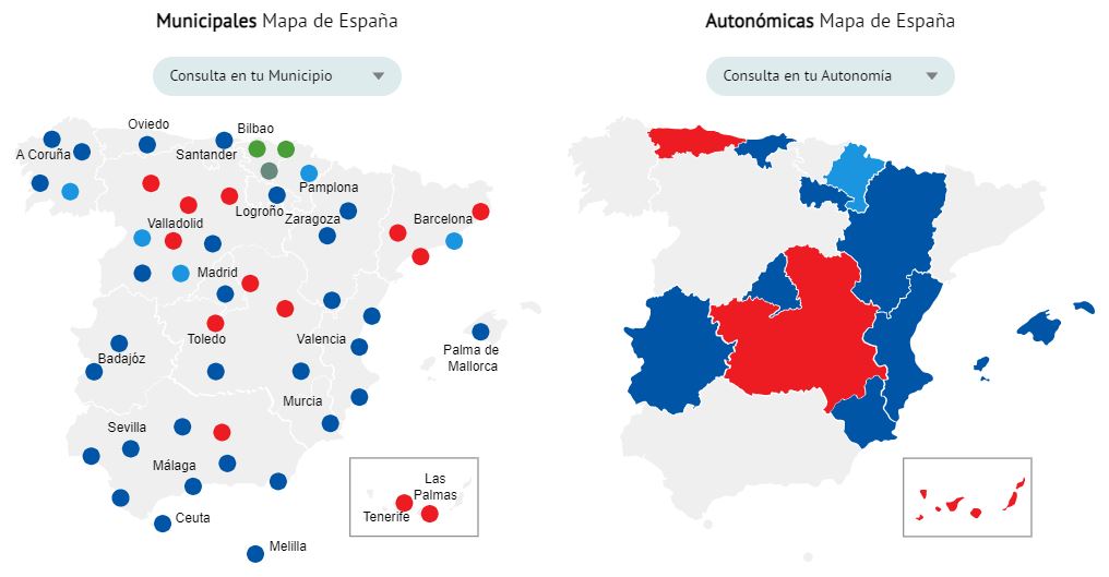 Resultados elecciones municipales 28-M.