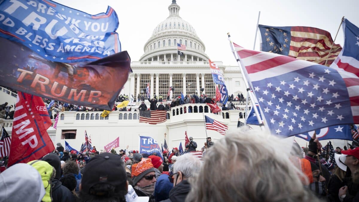 Insurrección en el Capitolio de Estados Unidos.