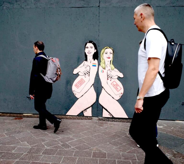 Prohibido ponerse de perfil frente a la guerra de Meloni contra las familias homosexuales