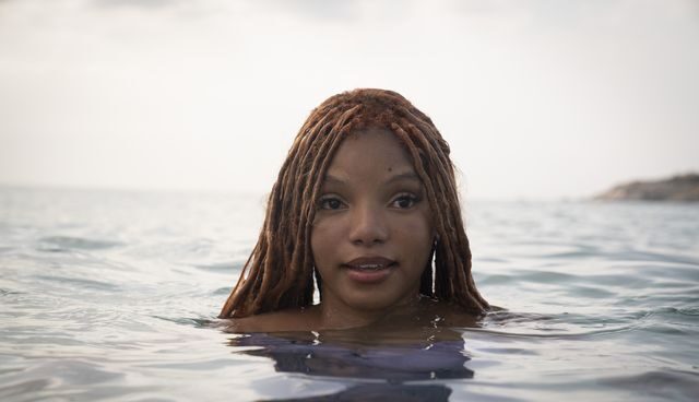 Halle Bailey como Ariel, en 'La Sirenita' Halle Bailey como Ariel, en 'La Sirenita'