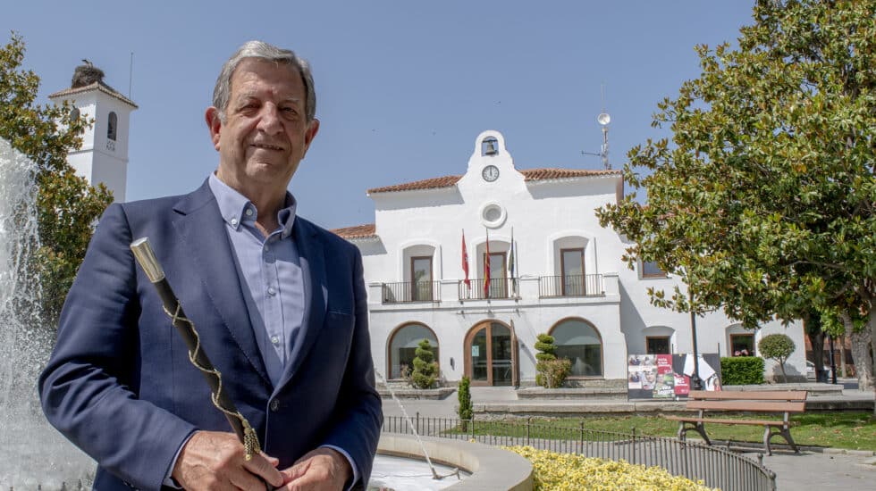 Luis Partida, alcalde de Villanueva de la Partida (Madrid) y candidato del PP a la reelección.