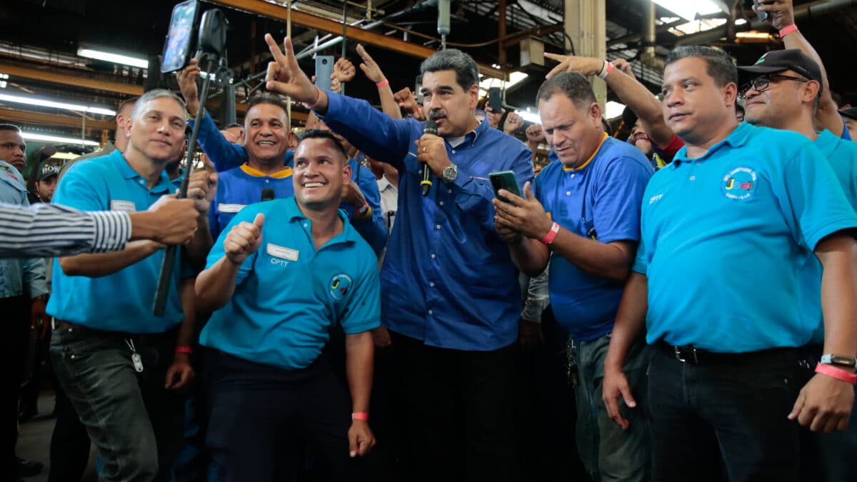 Maduro en un Carabobo