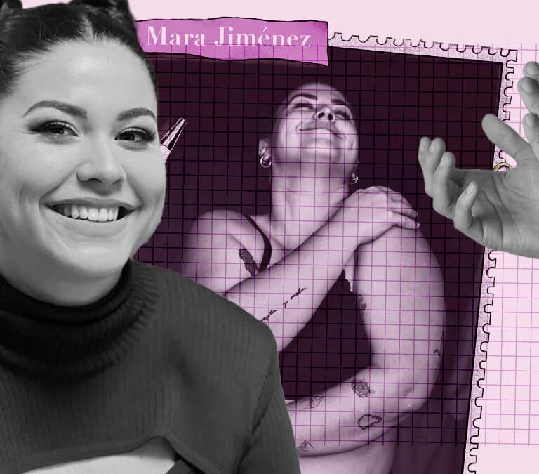 Mara Jiménez: "Pasar de la talla 38 a la 42 en la ropa de distintas marcas es una forma de opresión hacia tu cuerpo"