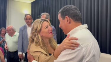 Yolanda Díaz vuelve a mostrar en público su rechazo a la hoja de ruta de Sánchez con Marruecos