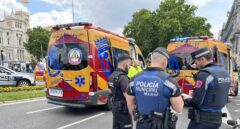 Un fugitivo que intentaba huir de la Policía acaba arrollado por un taxi en Madrid