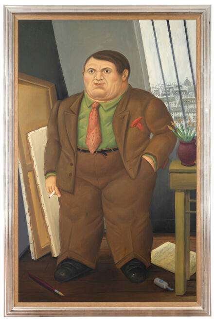 Retrato de Picasso (1998), Fernando Botero