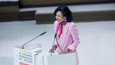 Ana Botín anuncia una inversión de 400 millones de euros  en educación, empleabilidad y emprendimiento