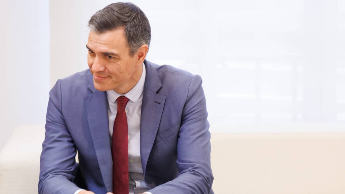 El presidente del Gobierno, Pedro Sánchez