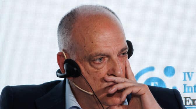 Javier Tebas: "No quería atacar a Vinicius, pero si la gente lo entendió así, necesito disculparme"
