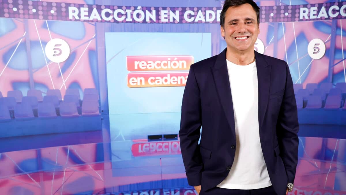 Ion Aramendi celebra los 100 programas de 'Reacción en cadena'