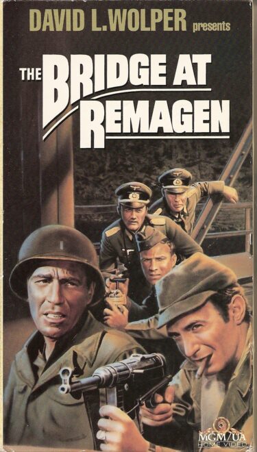 Cartel de la película "El puente de Remagen".