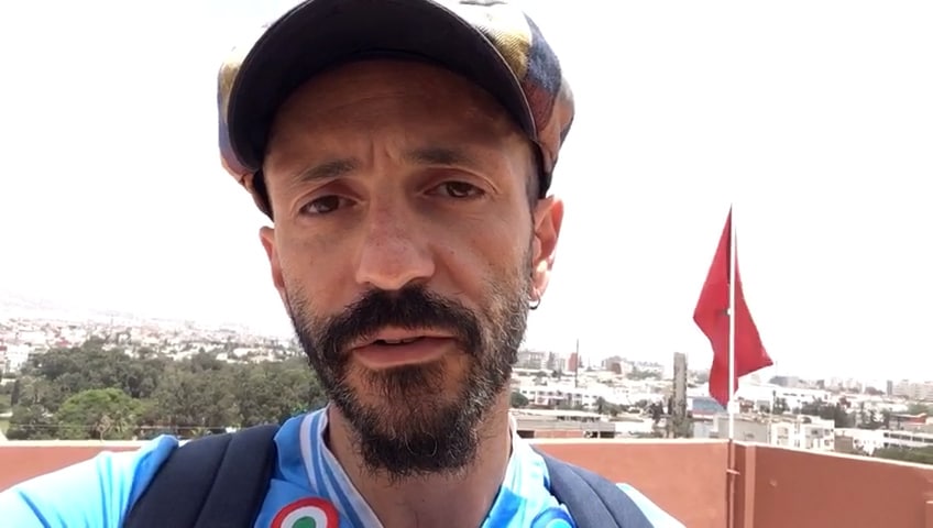 Roberto Cantoni, investigador de la Universidad Autónoma de Barcelona expulsado de los territorios ocupados del Sáhara.