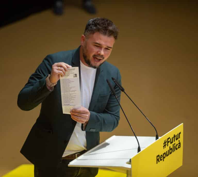 Rufián, el ariete de ERC en el Congreso configurado como candidato metropolitano