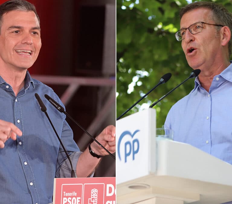 28-M: lo que se juegan Sánchez y Feijóo en estas elecciones