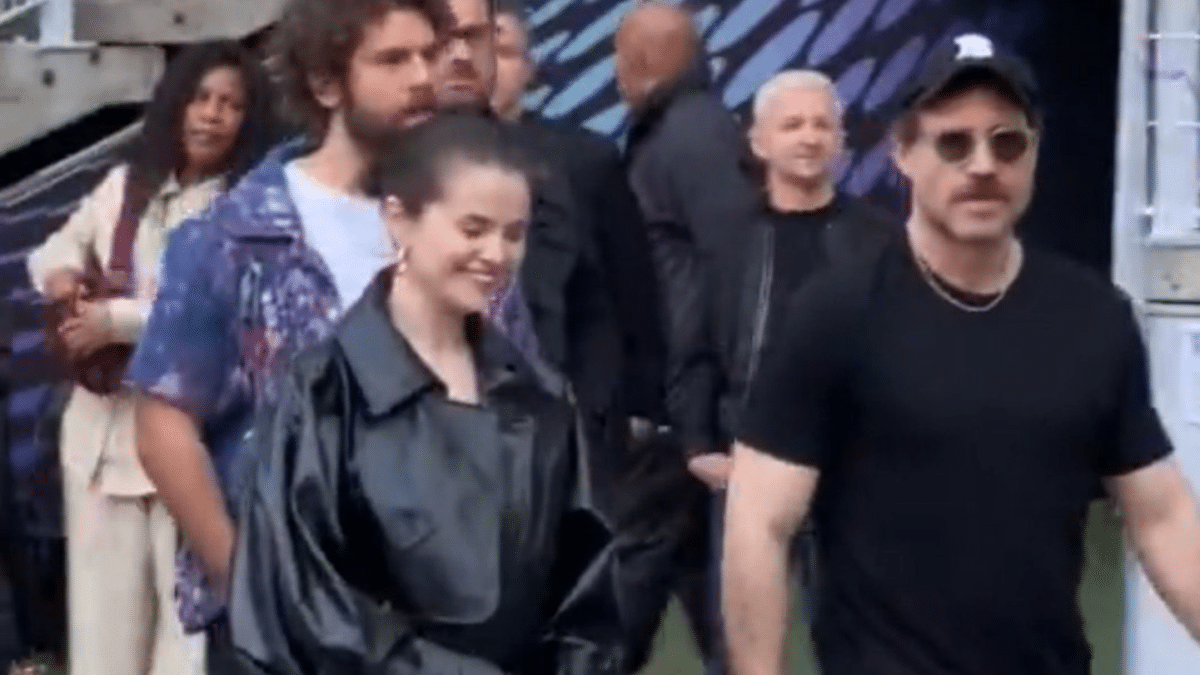 Selena Gomez y Édgar Ramírez en el concierto de Beyoncé en París