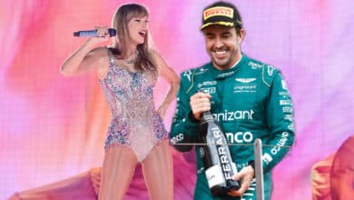 Fernando Alonso y Taylor Swift "pasan página" con Melissa Jiménez y Matty Healy