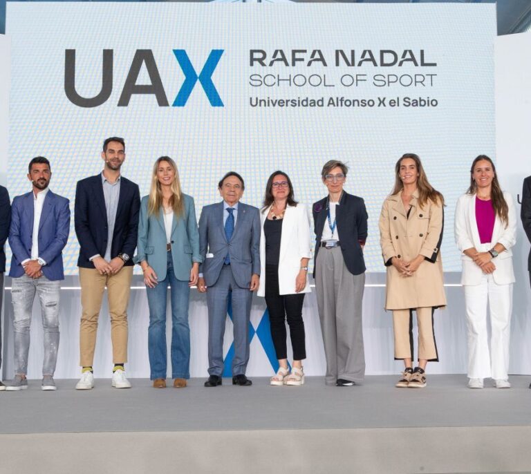 UAX Rafa Nadal School inaugura un nuevo polideportivo con leyendas del deporte