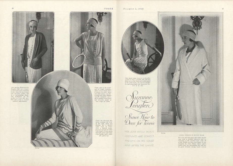 Suzanne Lenglen, la 'diva' de la pista que ganó 31 títulos de Grand Slam y revolucionó el tenis (y la moda). Fotografiada por Edward Steichen para 'Vogue' en 1926.