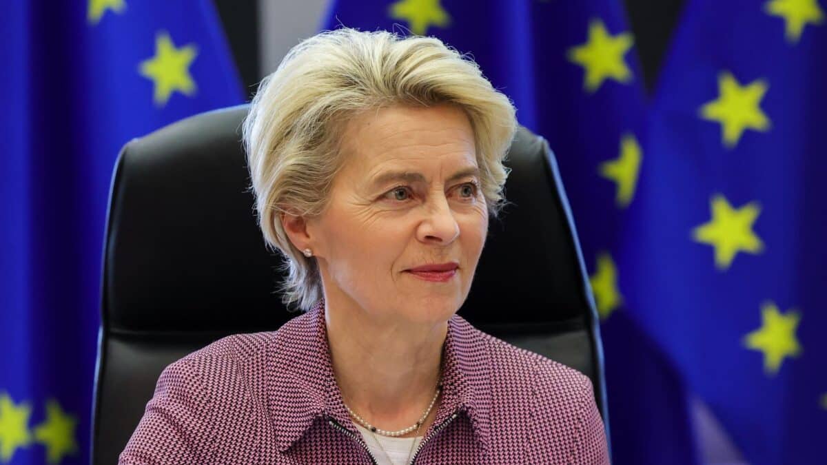 La presidenta de la Comisión Europea, Ursula von der Leyen.