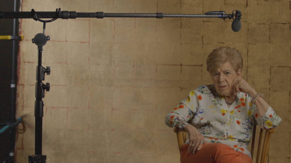 Pilar Urbano en una imagen del rodaje de 'Sofía y la vida real'