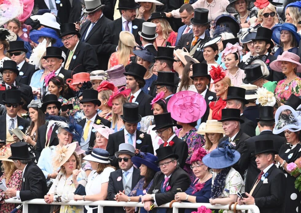 Estilismos y pamelas en Ascot