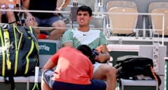 Djokovic rompe el sueño de un lesionado Alcaraz en Roland Garros