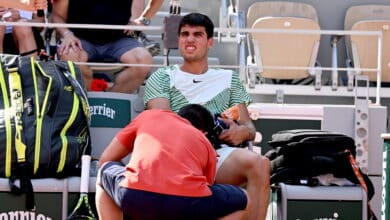 Djokovic rompe el sueño de un lesionado Alcaraz en Roland Garros