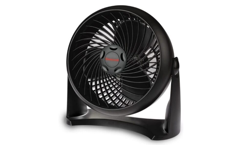 Ventilador sobremesa silencioso de Honeywell de color negro