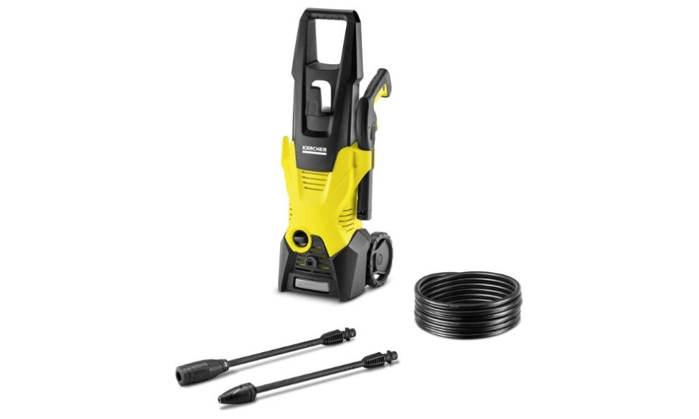 hidrolimpiadora karcher en amarillo de marca cecotec