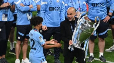 Pep Guardiola, tras ganar la Champions: "Que el Madrid no se confíe, solo estamos a 13 de ellos"